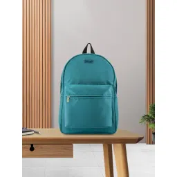 Fastrack Teal Nylon Medium Laptop Backpack-picture-15