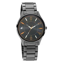 Fastrack Tripster Quartz Analog Black Dial Stainless Steel Strap Watch for Guys-picture-34