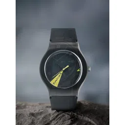 Fastrack Unisex Black Printed Dial & Black Straps Tees Minimalist Analogue Watch 9915PP61-picture-10