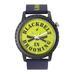 Fastrack Unisex Yellow Printed Dial & Yellow Straps Analogue Watch 38039PP20W-picture-25