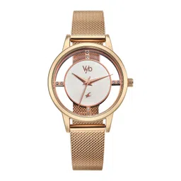 Fastrack Vyb 6.0 Runway Women Stainless Steel Straps Analogue Running Watch FV60090WM01-picture-13