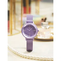 Fastrack  Vyb Aurora Women Printed Dial Bracelet Style Straps Analogue Watch FV60010QM01W-picture-12