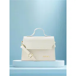 Fastrack White Solid Small Sling Handbag-picture-23