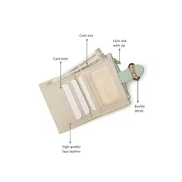 Fastrack Women PU Two Fold Wallet image 3