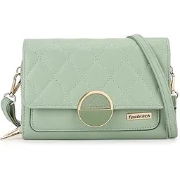 fastrack Women's Convertible Clutch with Adjustable Sling | Flap and Magnetic Button Closure | Dual Zip Compartments, Card Slots and Inner Zip Pocket | Stylish Everyday Clutch-picture-35