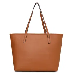 fastrack Tan Women Shoulder Bag - Extra Large Textured Tan Shoulder Bag image 5