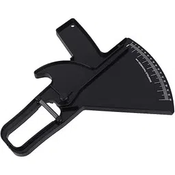 Fat Loss Guide Skinfold Calipers Analyzer Slim Fitness Measurement Black-picture-17