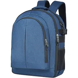 FATMUG Camera Backpack For Dslr, Lens, Accessories & 14" Laptop Tripod Holder (Navy Blue, 13.5 Liters)-picture-32