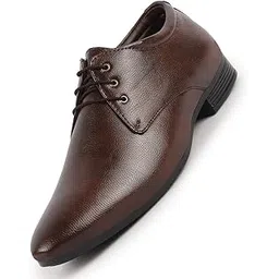 fausto Basics Men's Formal Office Lace Up Shoes-picture-15