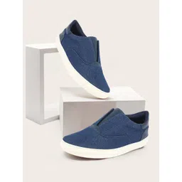 FAUSTO Men Anti Skid Canvas Lightweight Slip-On Sneakers-picture-28