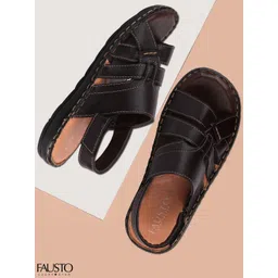 FAUSTO Men Brown Sandals-picture-35