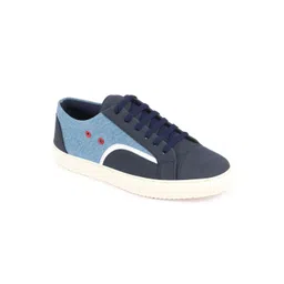 FAUSTO Men Colourblocked Anti-Skid Lightweight Canvas Sneakers image 3