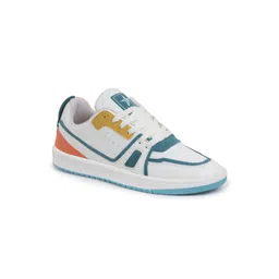 FAUSTO Men Colourblocked PU Sneakers-picture-28