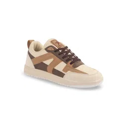 FAUSTO Men Colourblocked PU Sneakers-picture-32
