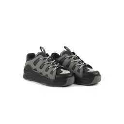 FAUSTO Men Colourblocked PU Sneakers-picture-37