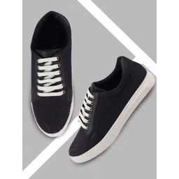 FAUSTO Men Denim Lightweight Lace-Up Sneakers-picture-31