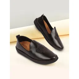 FAUSTO Men Embroidered Lightweight Mojaris-picture-18