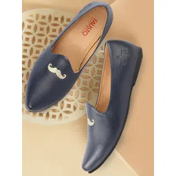 FAUSTO Men Embroidered Slip-On Lightweight Mojaris-picture-28