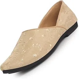 fausto Men Festive Embroidered Ethnic Half Cut Slip On Juttis and Mojaris for Wedding|Traditional Kurtas & Sherwani Shoe-picture-41