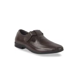 FAUSTO Men Leather Formal Slip-On Shoes-picture-29