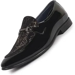 fausto Men Leather Pull-On Shoes-picture-24