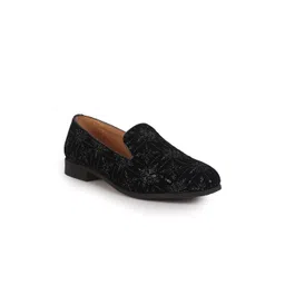 FAUSTO Men Lightweight Woven Design Velvet Mojaris-picture-42