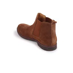 FAUSTO Men Mid Top Chelsea Boots image 3