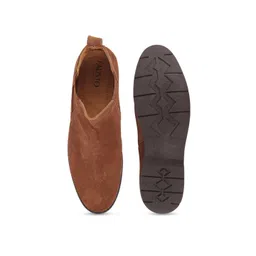 FAUSTO Men Mid Top Chelsea Boots image 4