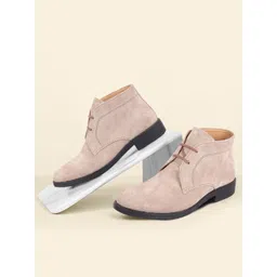 FAUSTO Men Mid Top Lace Up Regular Boots-picture-29