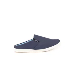 FAUSTO Men Navy Blue Colourblocked Slip-On Sneakers image 5