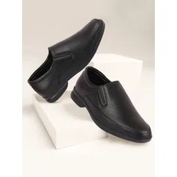 FAUSTO Men Round Toe Formal Slip-On Shoes-picture-38