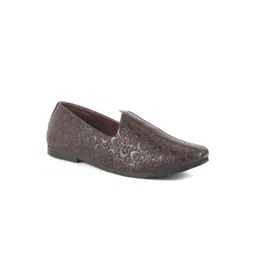 FAUSTO Men Textured Mojaris-picture-41