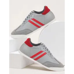 Fausto Men's Ash Grey Casual Sneakers-picture-33