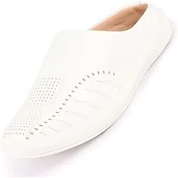 fausto Men's Back Open Stylish Slip On Shoes-picture-16