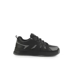 Fausto Men's Black & Grey Casual Sneakers-picture-32