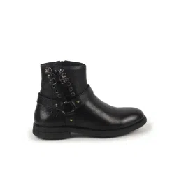 Fausto Men's Black Casual Boots-picture-10