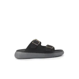 FAUSTO Men's Black Casual Sandals-picture-36