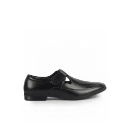 Fausto Men's Black Fisherman Sandals-picture-27