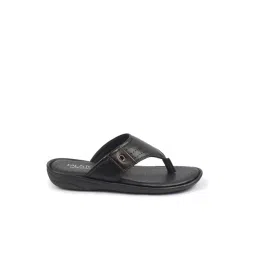 FAUSTO Men's Black Thong Sandals-picture-42