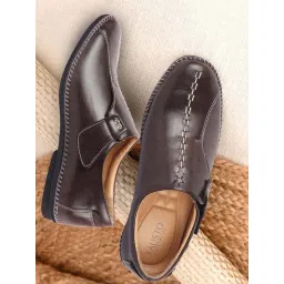 Fausto Men's Brown Casual Loafers-picture-23