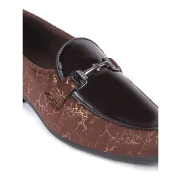 FAUSTO Men's Brown Casual Loafers image 5