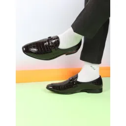 Fausto Men's Brown Formal Loafers-picture-26