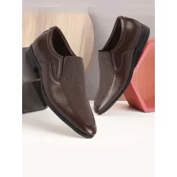 Fausto Men's Brown Formal Loafers-picture-28