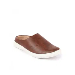 Fausto Men's Brown Mule Shoes-picture-18