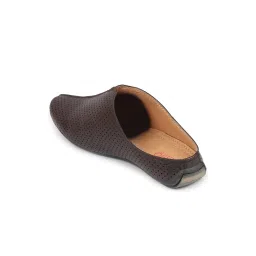 Fausto Men's Brown Mule Shoes image 5