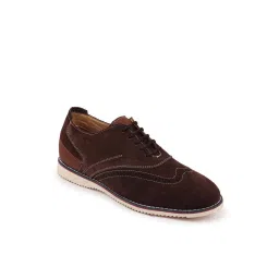 Fausto Men's Brown Oxford Shoes image 3