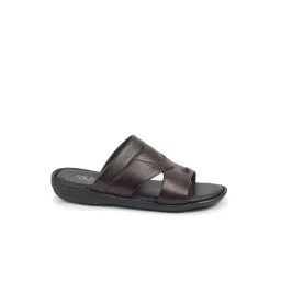 FAUSTO Men's Brown Thong Sandals-picture-33