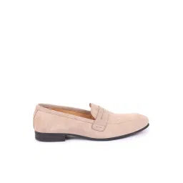 Fausto Men's Camel Casual Loafers image 2