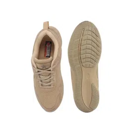 FAUSTO Men's Camel Casual Sneakers image 3