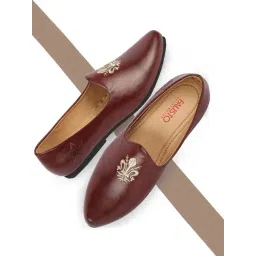 Fausto Men's Cherry Casual Juttis-picture-29